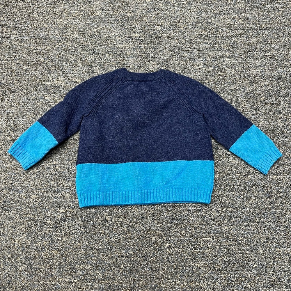 AUTHENTIC BURBERRY 100% CASHMERE SWEATER - Size 18m - Picture 2 of 4